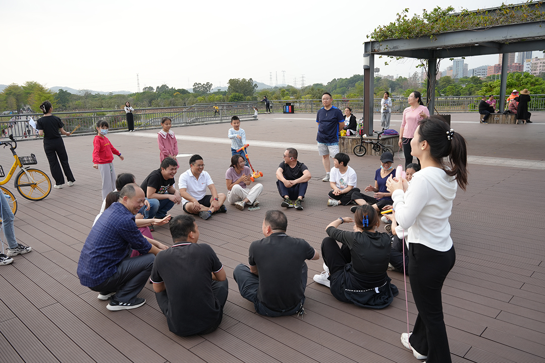 百思泰 | 悅動隊石巖濕地公園團建活動